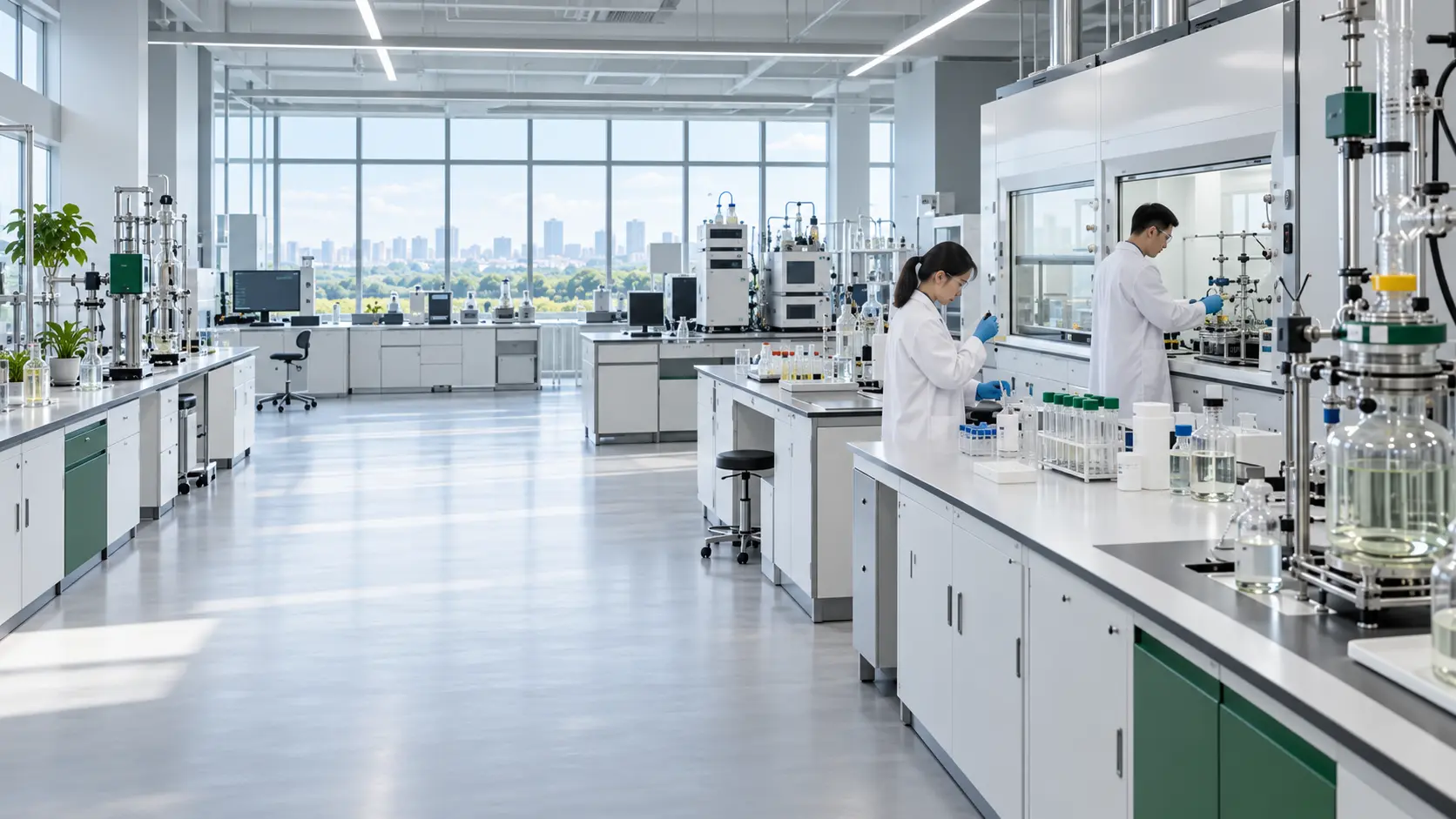 Panorama laboratorului de cercetare-dezvoltare